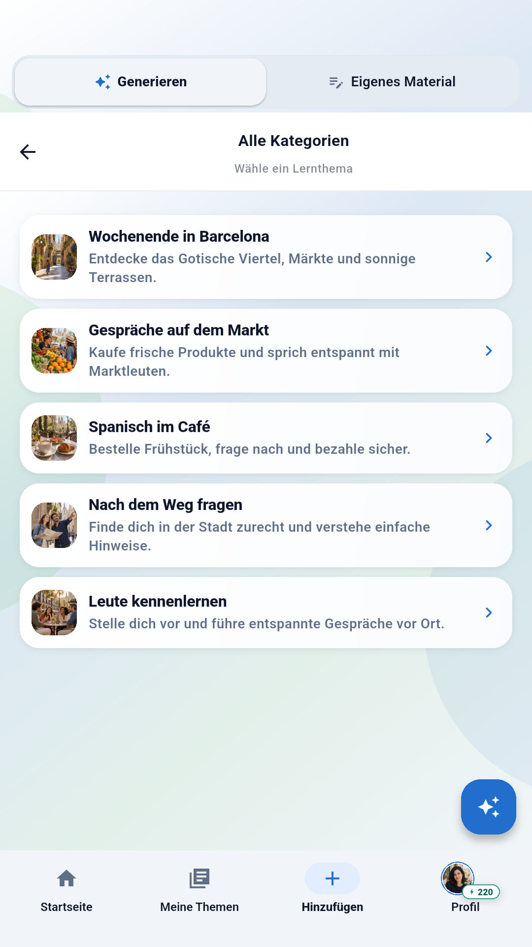 Entdecke fertige Lernideen