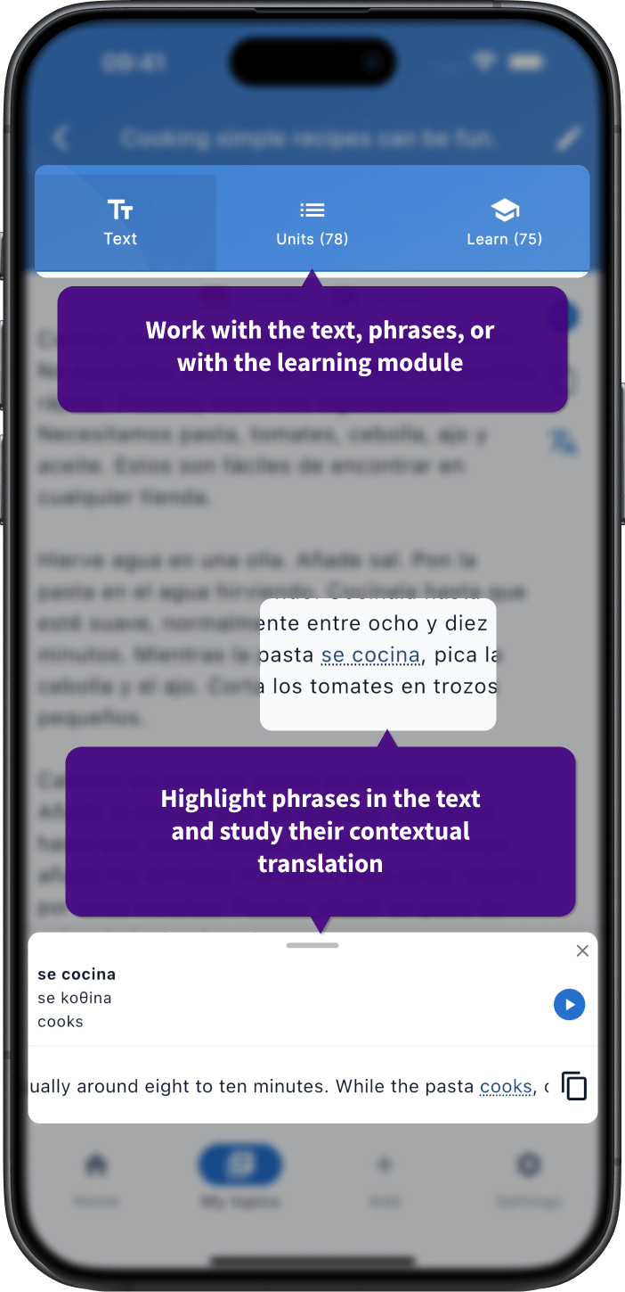 Working with Text and Phrases